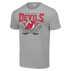 New Jersey Devils Starter Team Logo Graphic T-Shirt - Heather Gray | NHL sale