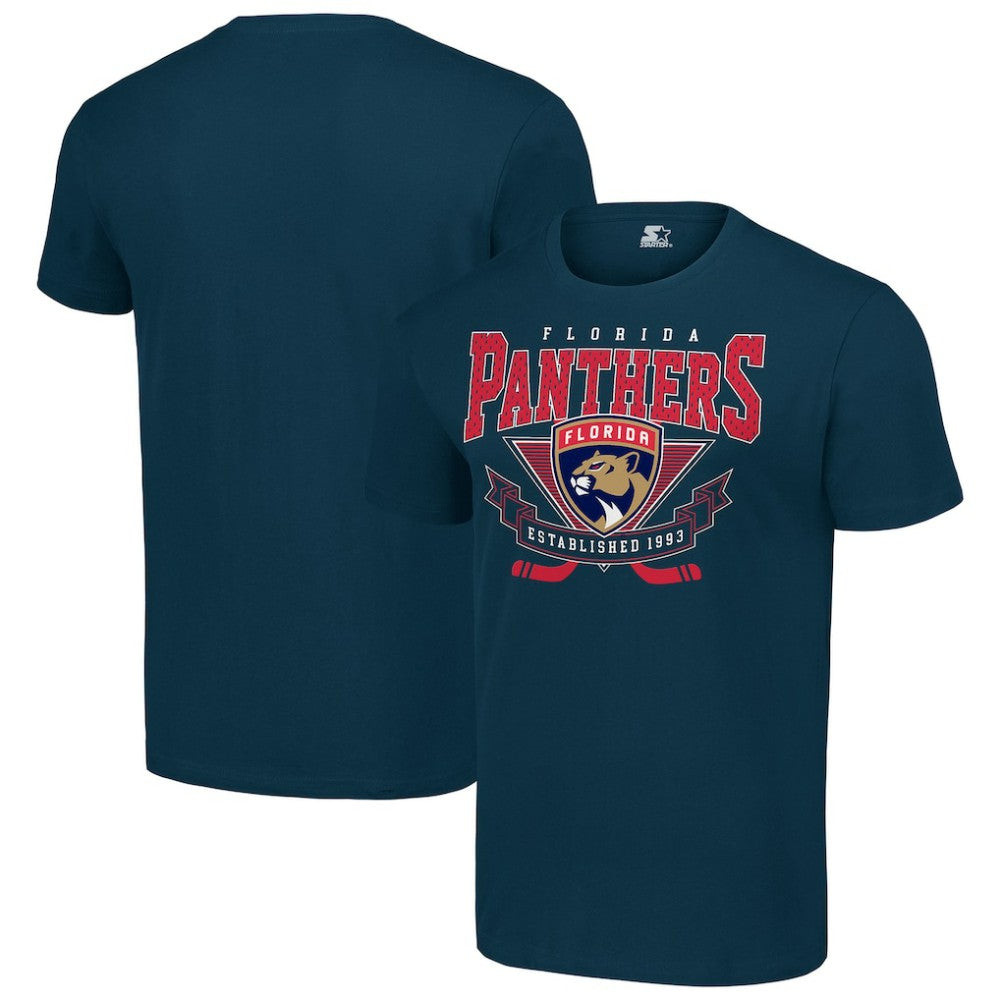 Florida Panthers Starter Team Logo Graphic T-Shirt - Navy | NHL online