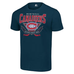 Montreal Canadiens Starter Team Logo Graphic T-Shirt - Navy | NHL discount
