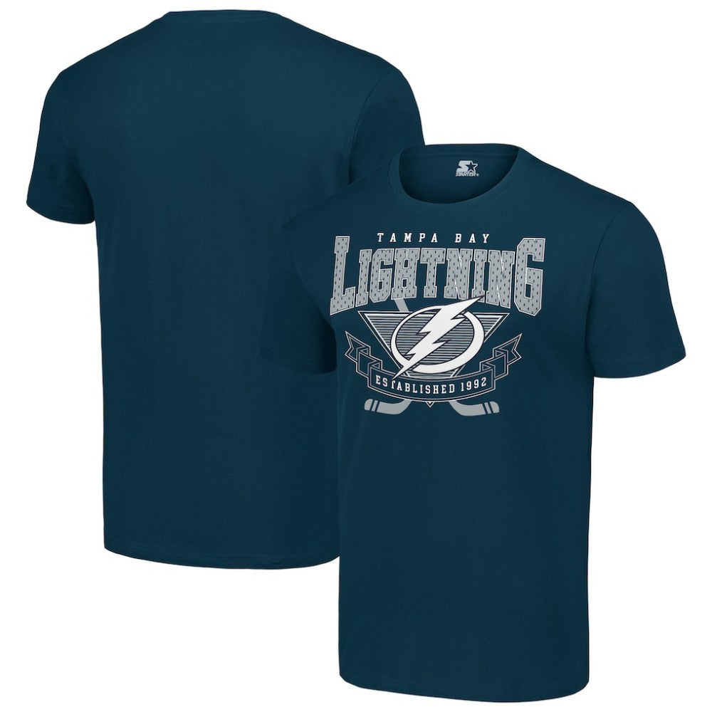 Tampa Bay Lightning Starter Team Logo Graphic T-Shirt - Navy | NHL on sale
