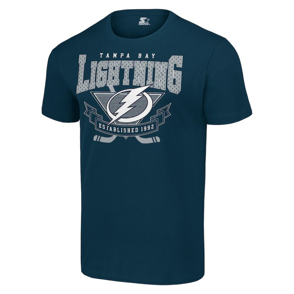 Tampa Bay Lightning Starter Team Logo Graphic T-Shirt - Navy | NHL on sale