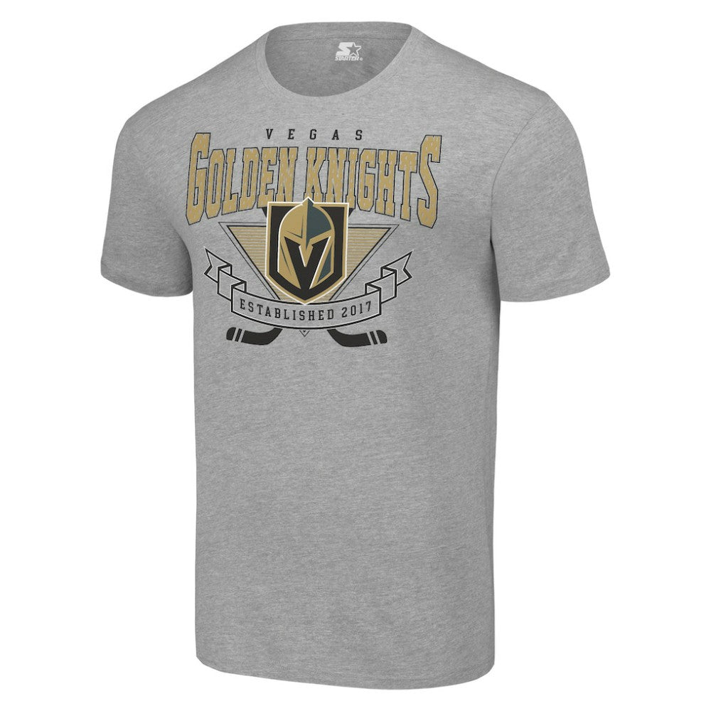 Vegas Golden Knights Starter Team Logo Graphic T-Shirt - Heather Gray | NHL on sale