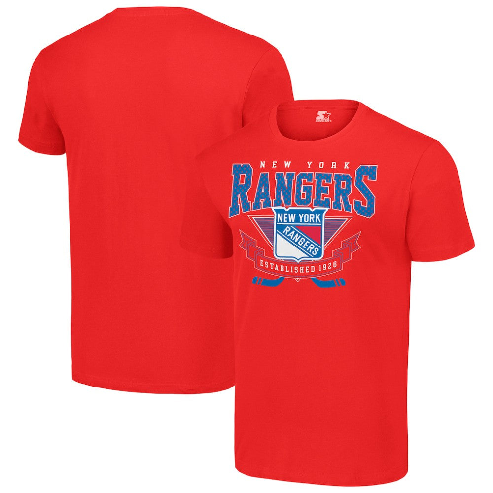 New York Rangers Starter Team Logo Graphic T-Shirt - Red | NHL sale