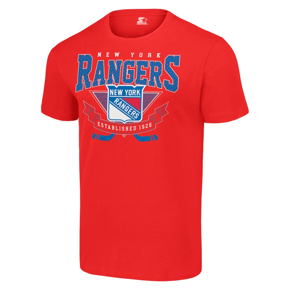 New York Rangers Starter Team Logo Graphic T-Shirt - Red | NHL sale