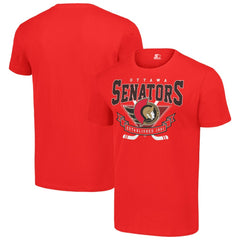 Ottawa Senators Starter Team Logo Graphic T-Shirt - Red | NHL Clearance