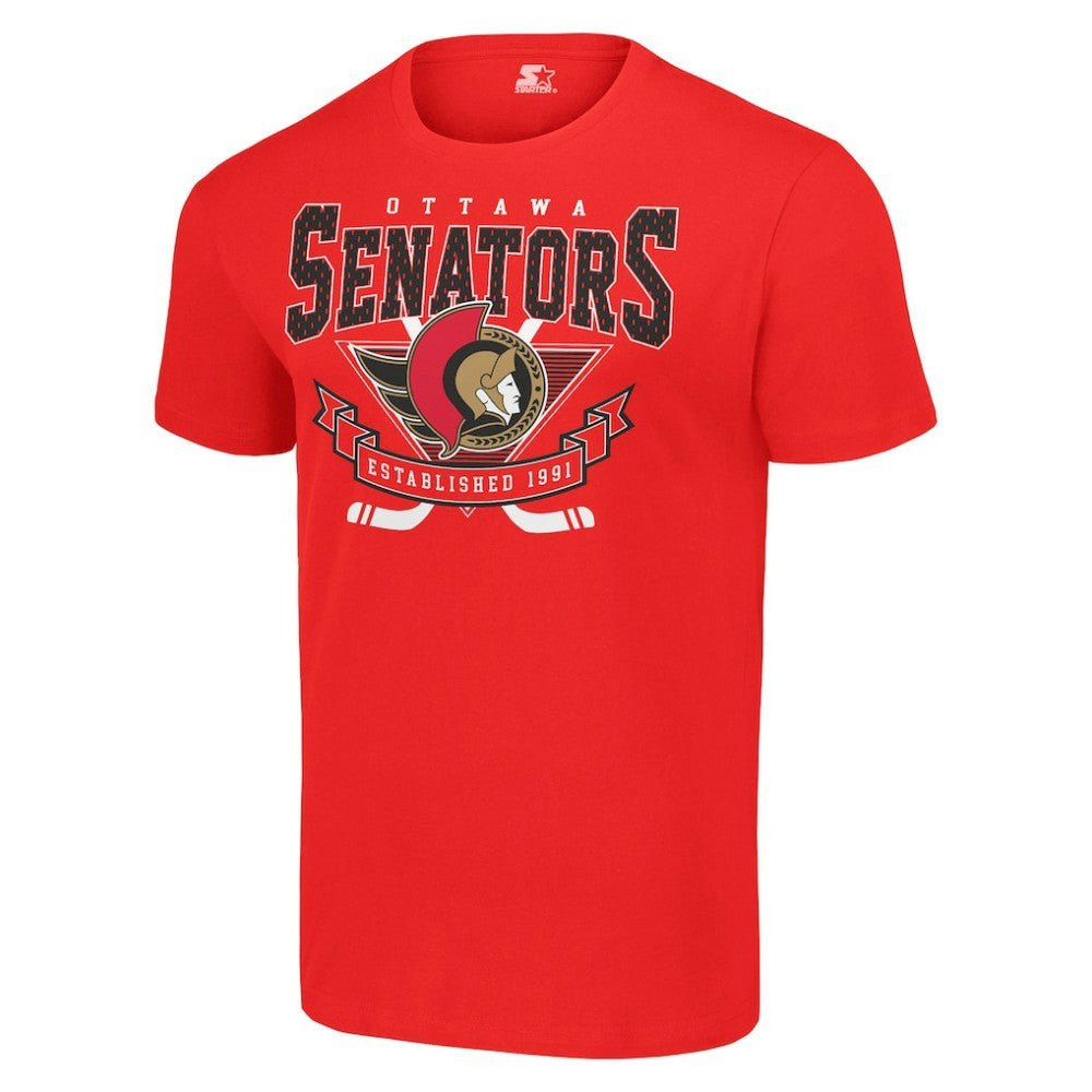 Ottawa Senators Starter Team Logo Graphic T-Shirt - Red | NHL Clearance