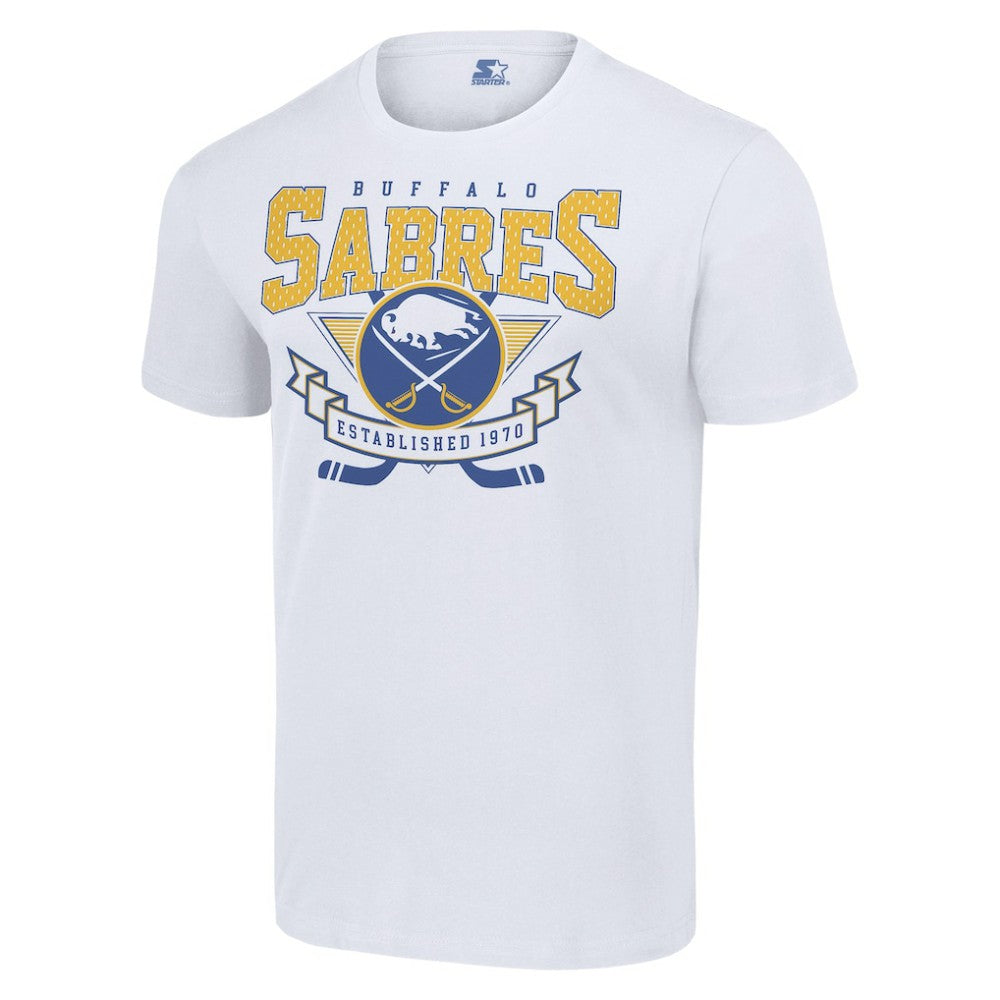 Buffalo Sabres Starter Team Logo Graphic T-Shirt - White | NHL discount