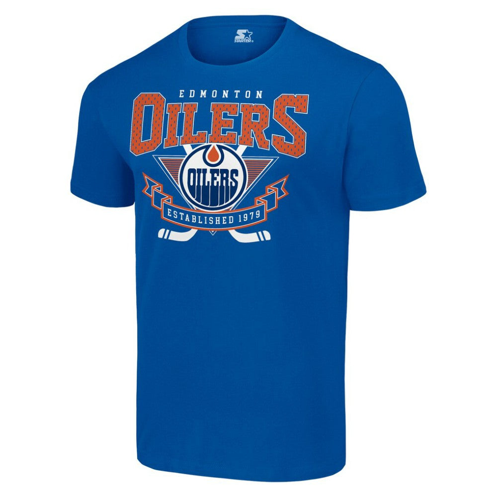Edmonton Oilers Starter Team Logo Graphic T-Shirt - Royal | NHL sale
