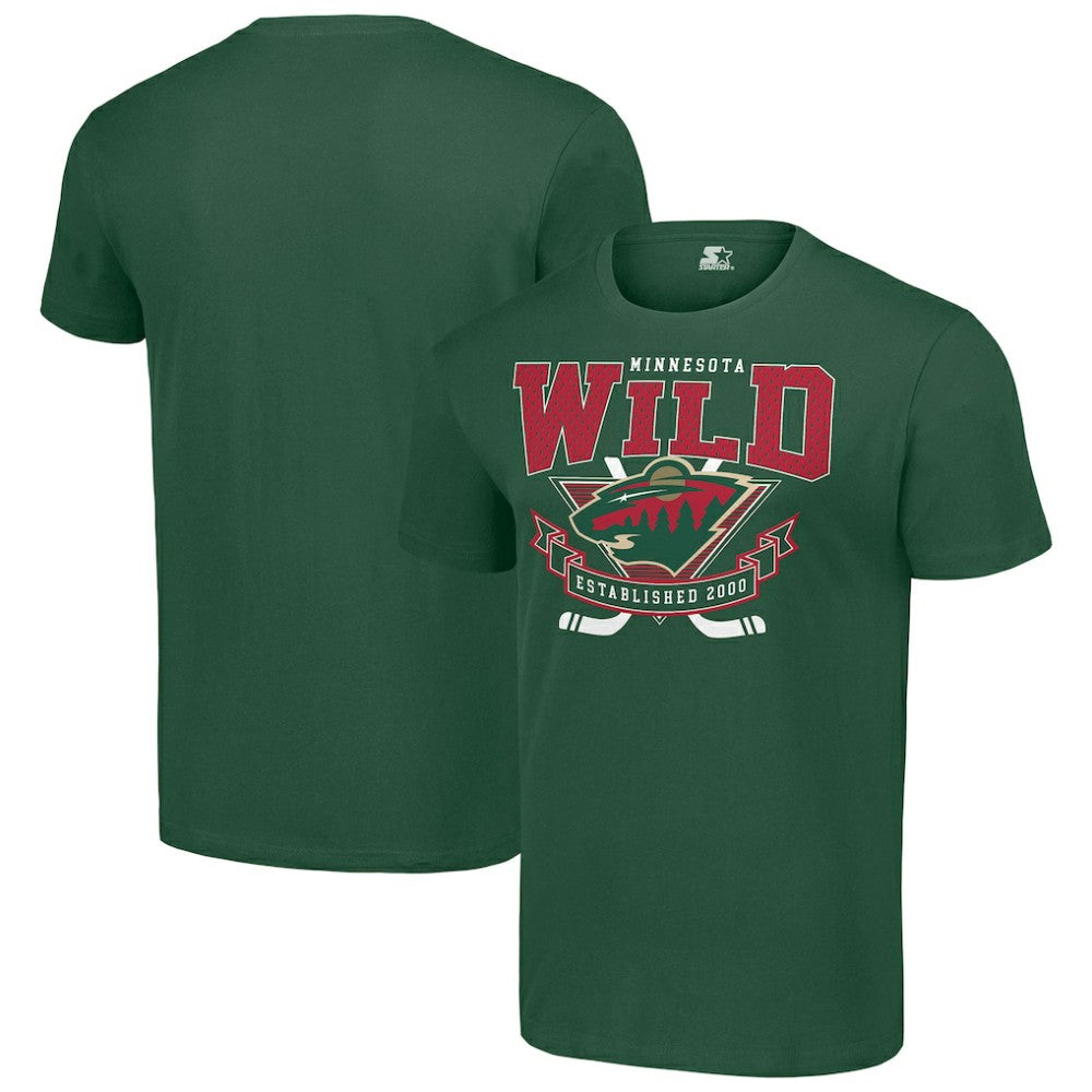 Minnesota Wild Starter Team Logo Graphic T-Shirt - Green | NHL discount