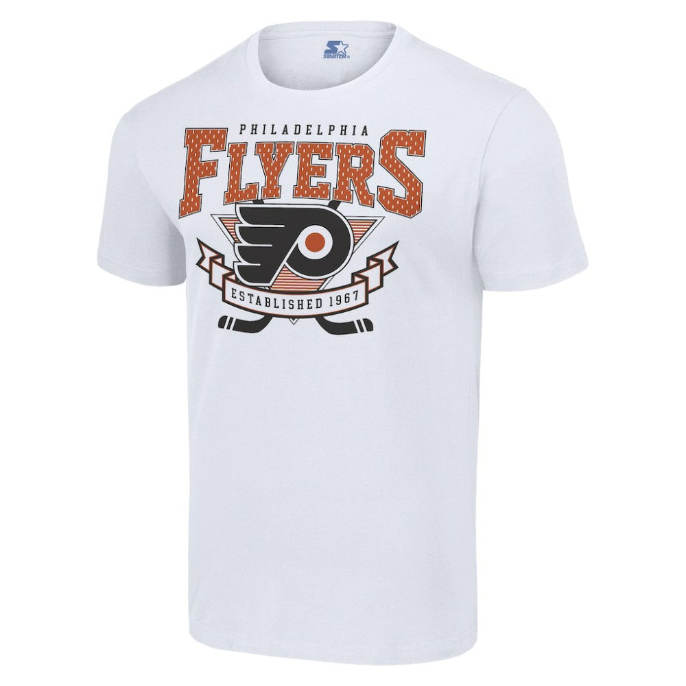 Philadelphia Flyers Starter Team Logo Graphic T-Shirt - White | NHL online