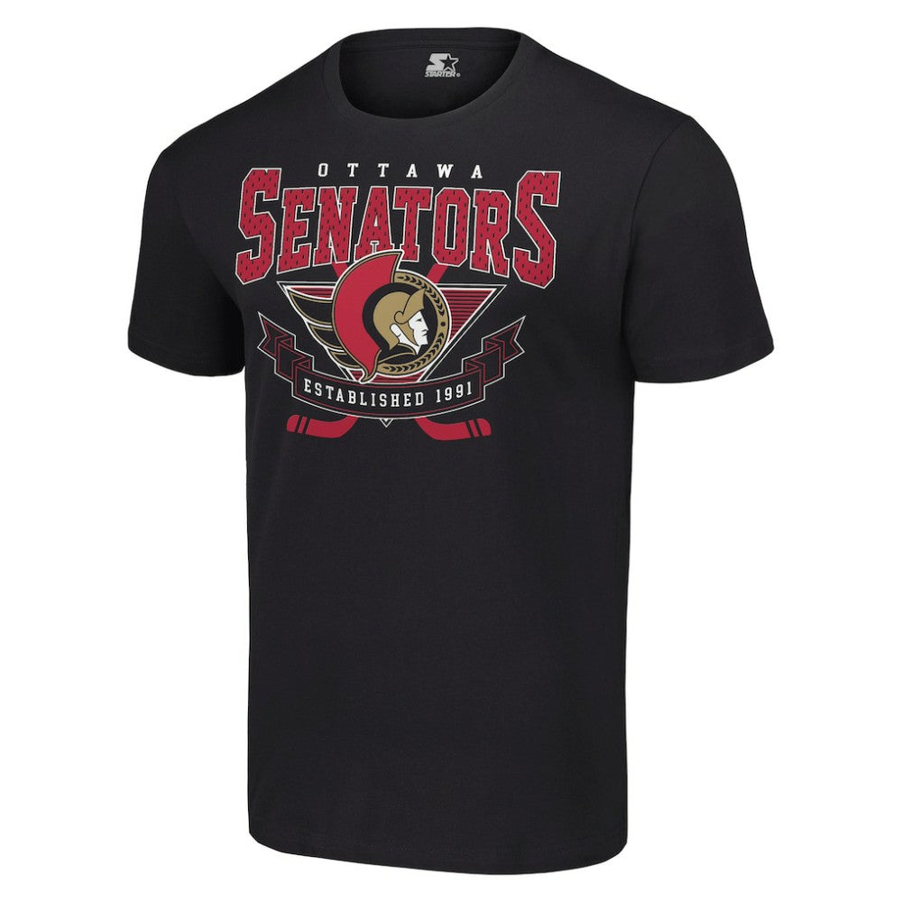 Ottawa Senators Starter Team Logo Graphic T-Shirt - Black | NHL discount