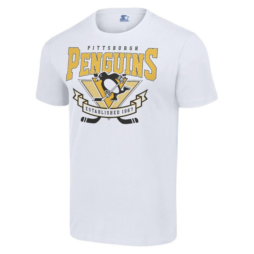 Pittsburgh Penguins Starter Team Logo Graphic T-Shirt - White | NHL sale