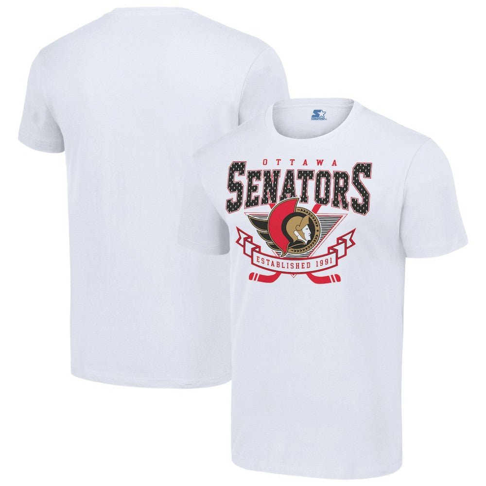 Ottawa Senators Starter Team Logo Graphic T-Shirt - White | NHL on sale