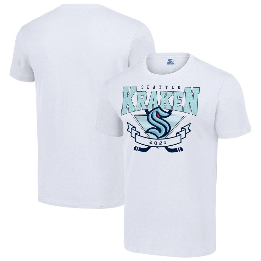 Seattle Kraken Starter Team Logo Graphic T-Shirt - White | NHL sale