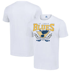 St. Louis Blues Starter Team Logo Graphic T-Shirt - White | NHL discount