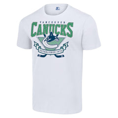 Vancouver Canucks Starter Team Logo Graphic T-Shirt - White | NHL on sale