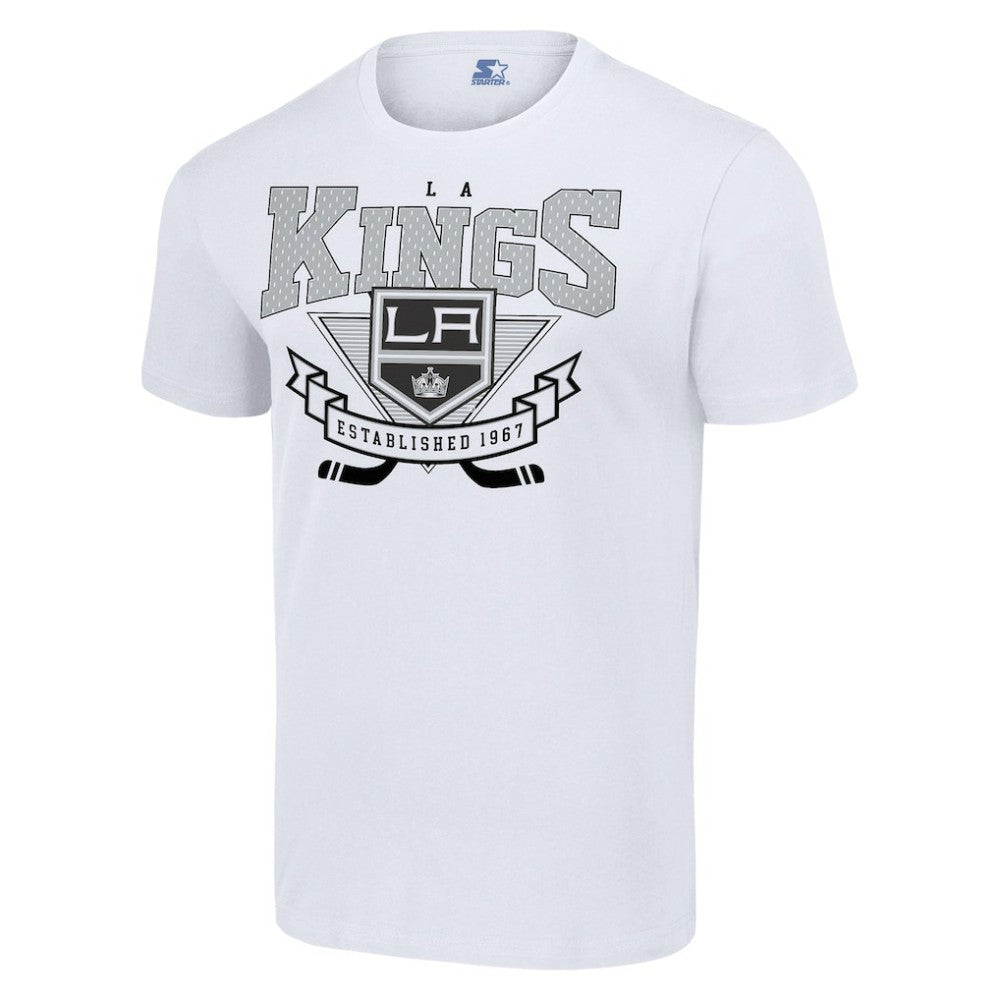 Los Angeles Kings Starter Team Logo Graphic T-Shirt - White | NHL sale