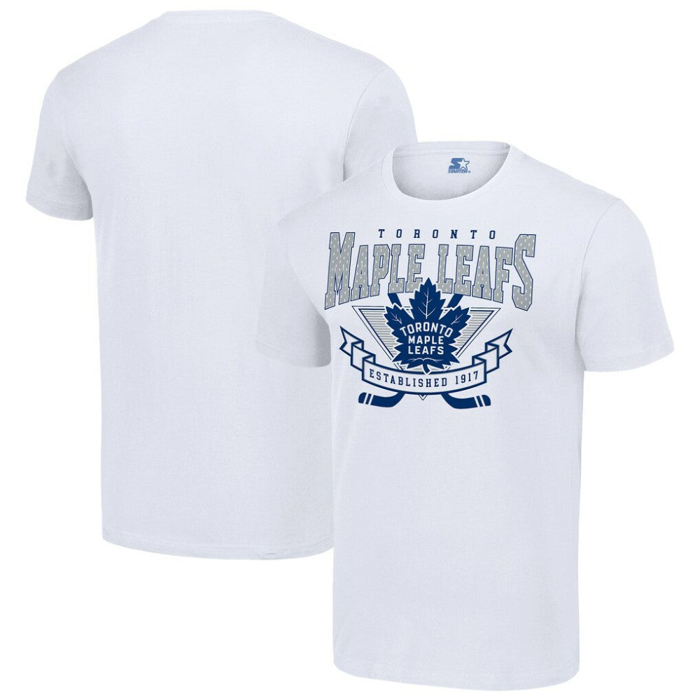 Toronto Maple Leafs Starter Team Logo Graphic T-Shirt - White | NHL near me
