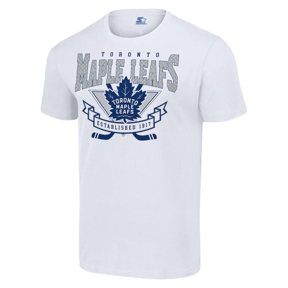 Toronto Maple Leafs Starter Team Logo Graphic T-Shirt - White | NHL near me