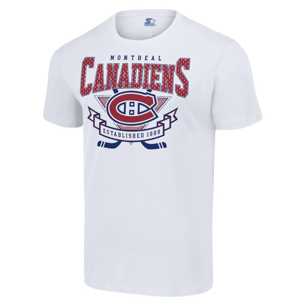 Montreal Canadiens Starter Team Logo Graphic T-Shirt - White | NHL sale