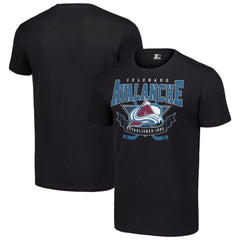 Colorado Avalanche Starter Team Logo Graphic T-Shirt - Black | NHL Clearance
