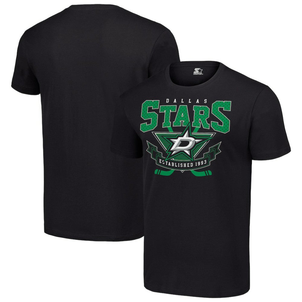 Dallas Stars Starter Team Logo Graphic T-Shirt - Black | NHL near me