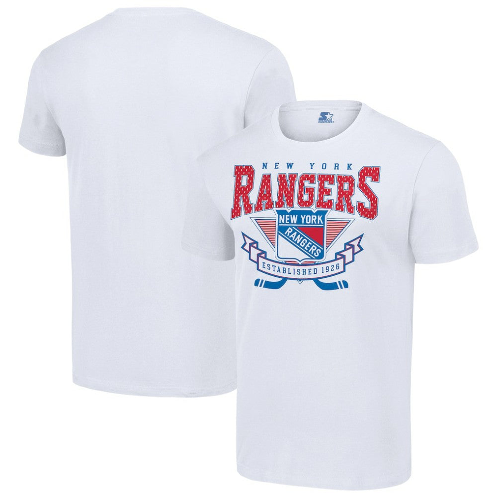 New York Rangers Starter Team Logo Graphic T-Shirt - White | NHL sale