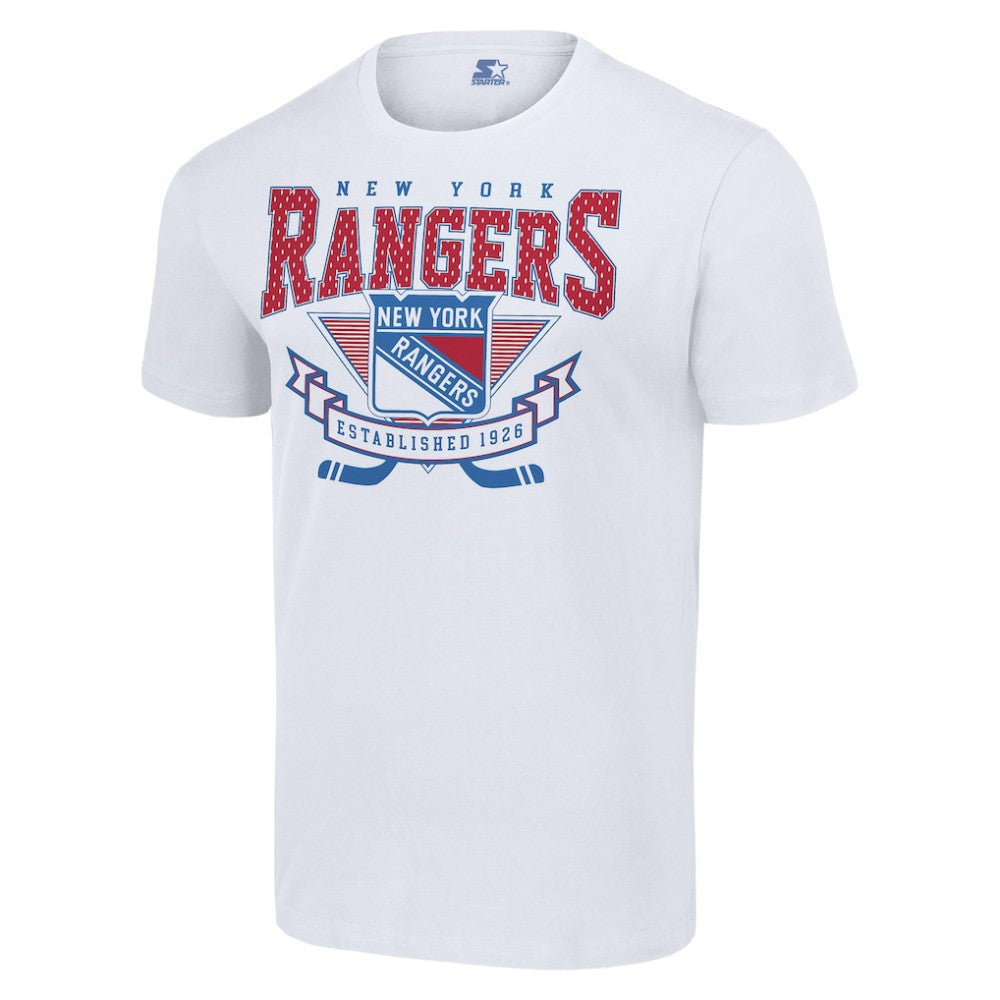 New York Rangers Starter Team Logo Graphic T-Shirt - White | NHL sale