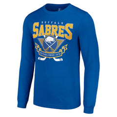 Buffalo Sabres Starter Team Logo Graphic Long Sleeve T-Shirt - Royal | NHL sale