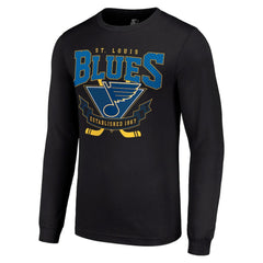 St. Louis Blues Starter Team Logo Graphic Long Sleeve T-Shirt - Black | NHL near me