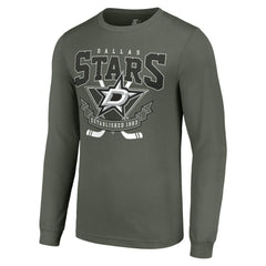Dallas Stars Starter Team Logo Graphic Long Sleeve T-Shirt - Olive | NHL discount