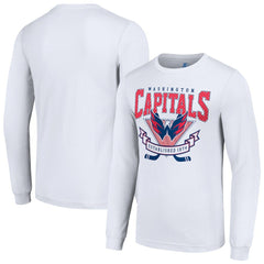 Washington Capitals Starter Team Logo Graphic Long Sleeve T-Shirt - White | NHL near me