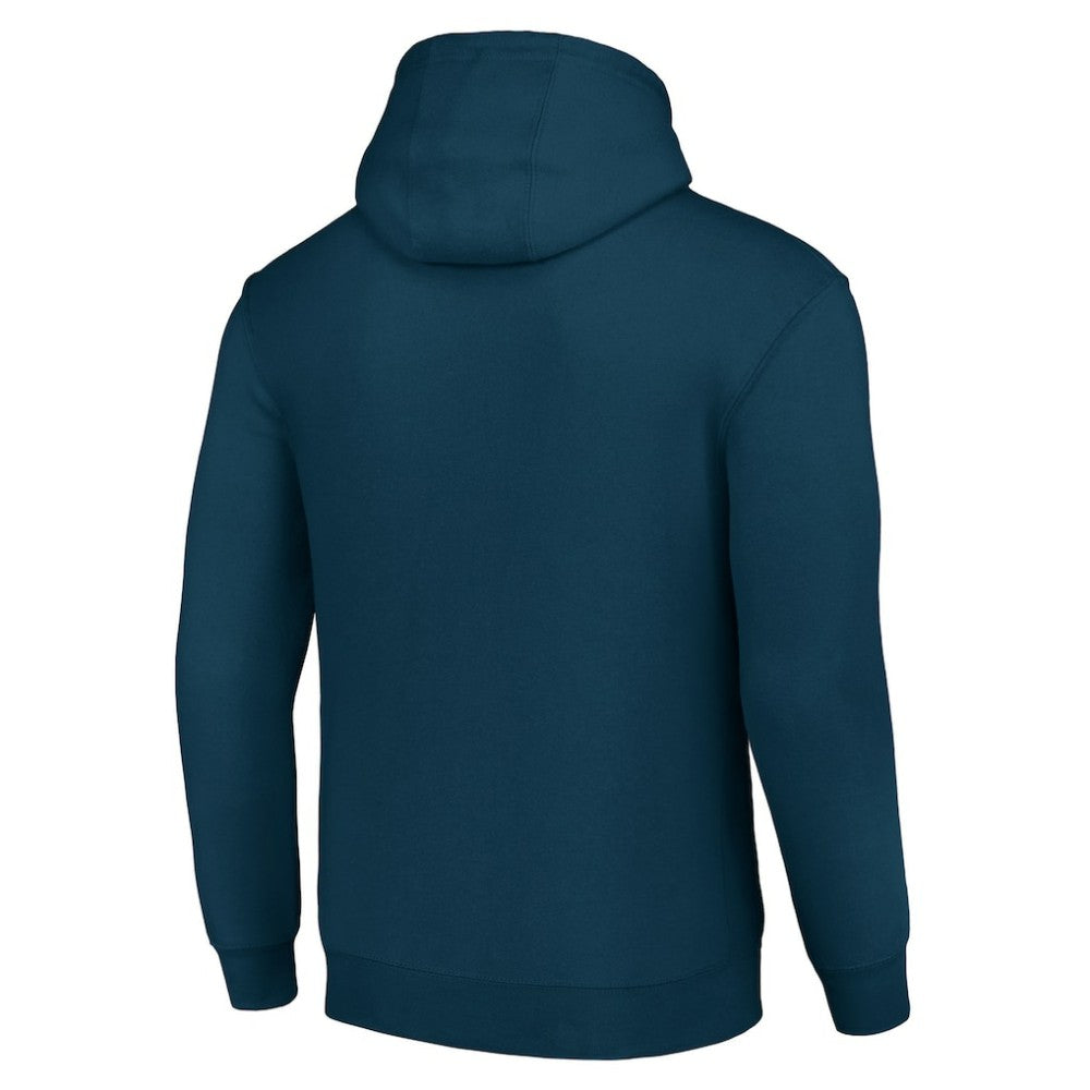 Columbus Blue Jackets Starter Team Logo Graphic Fleece Tri-Blend Pullover Hoodie - Navy | NHL online
