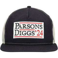 Dallas Cowboys New Era Election Trucker Golfer Snapback Hat - Navy/Natural - NFL