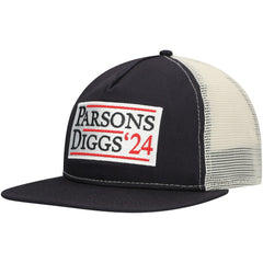 Dallas Cowboys New Era Election Trucker Golfer Snapback Hat - Navy/Natural - NFL
