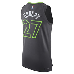 Rudy Gobert Minnesota Timberwolves Jordan Brand Authentic Jersey Statement Edition Anthracite