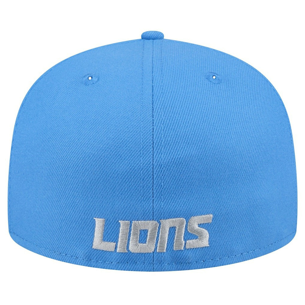 Detroit Lions New Era Omaha 59FIFTY Fitted Hat - Blue - NFL