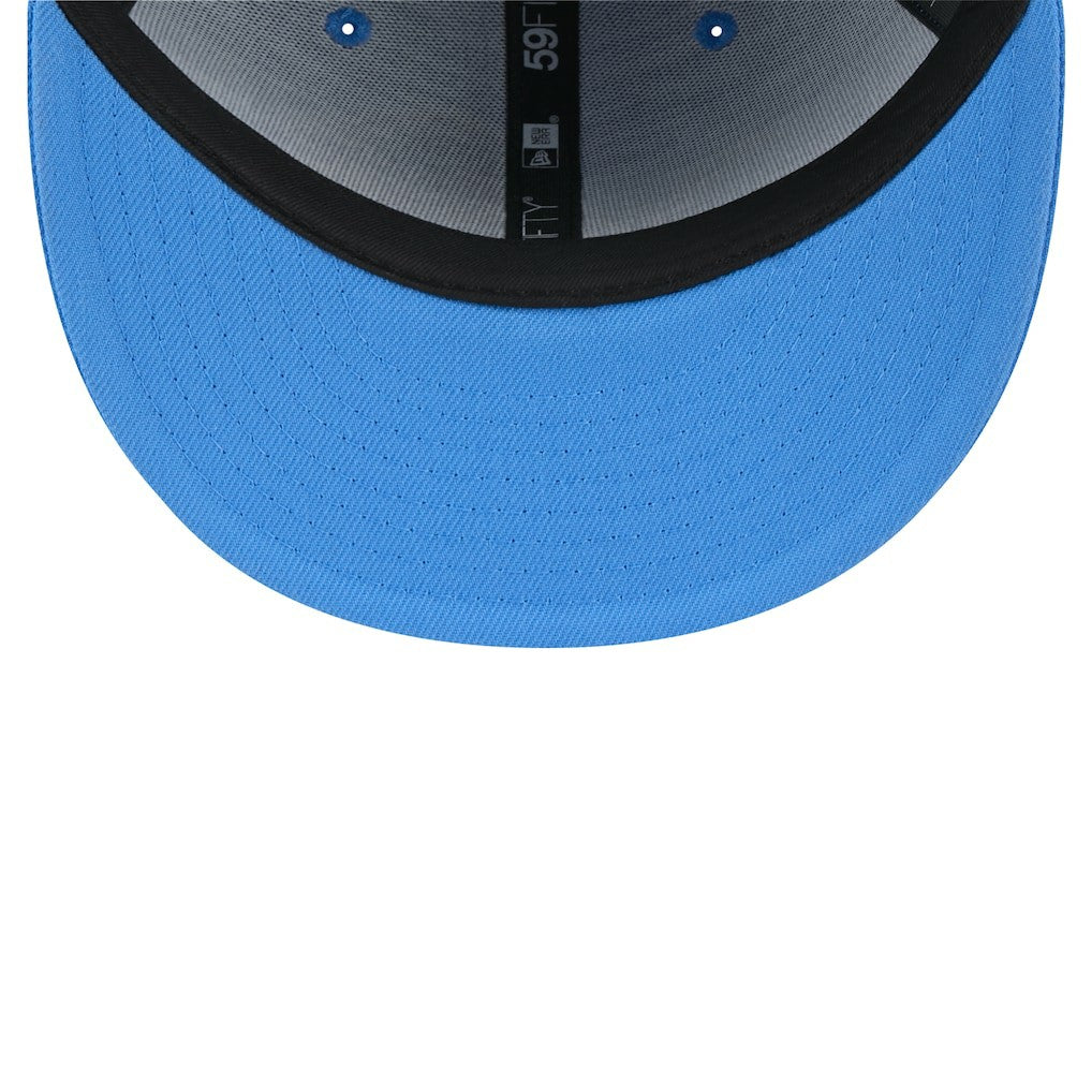 Detroit Lions New Era Omaha 59FIFTY Fitted Hat - Blue - NFL