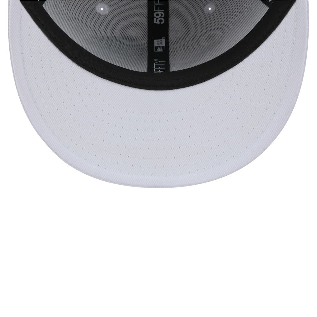 Detroit Lions New Era Omaha 59FIFTY Fitted Hat - White - NFL