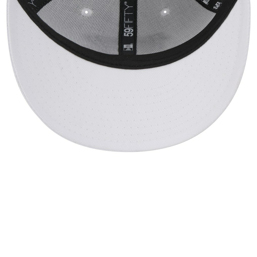 Cincinnati Bengals New Era Omaha Low Profile 59FIFTY Fitted Hat - White - NFL