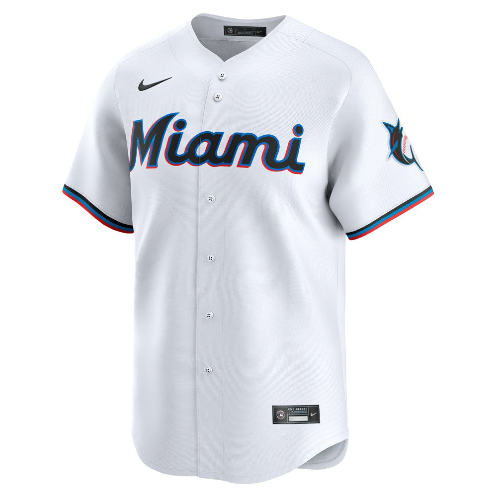 Miami Marlins Nike #1 Dad Home Limited Jersey Discount