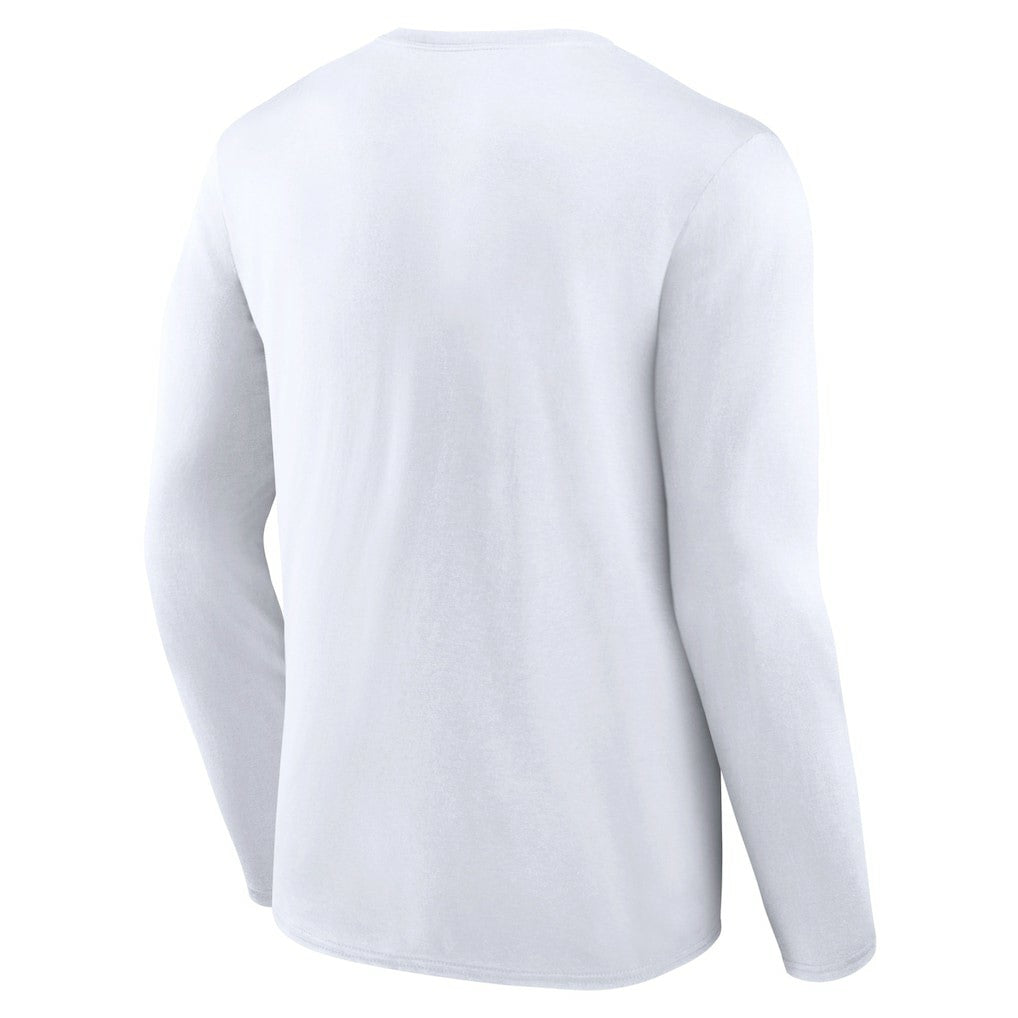Houston Texans Secondary Logo Victory Arch Long Sleeve T-Shirt - White - NFL