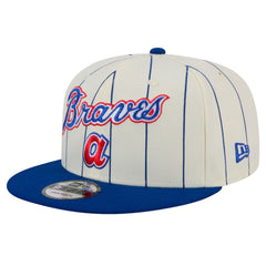 Atlanta Braves New Era Jersey Pinstripe 9FIFTY Snapback Hat for sale