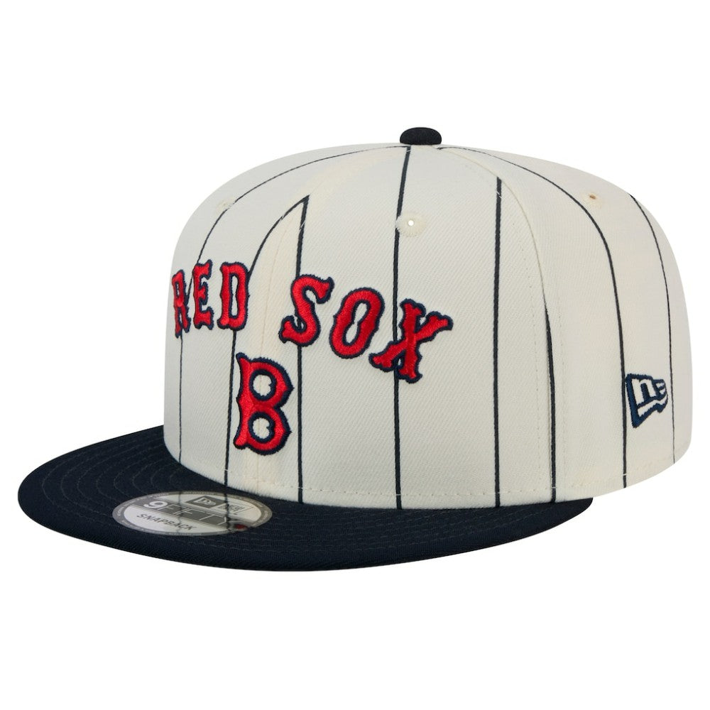 Boston Red Sox New Era Jersey Pinstripe 9FIFTY Snapback Hat Sale