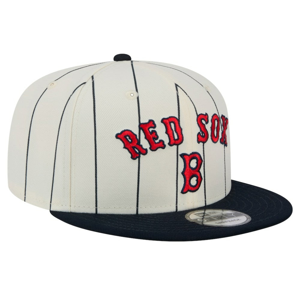 Boston Red Sox New Era Jersey Pinstripe 9FIFTY Snapback Hat Sale