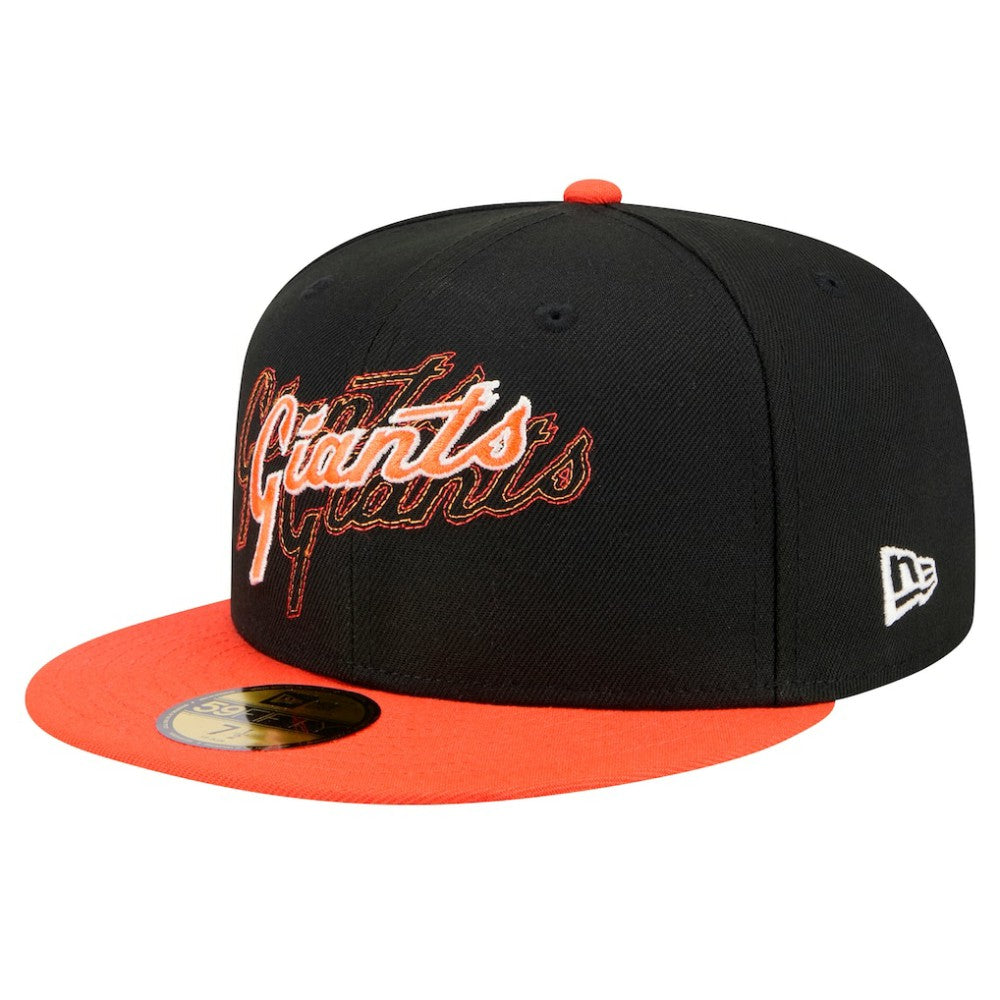 San Francisco Giants New Era Shadow Stitch 59FIFTY Fitted Hat Sale