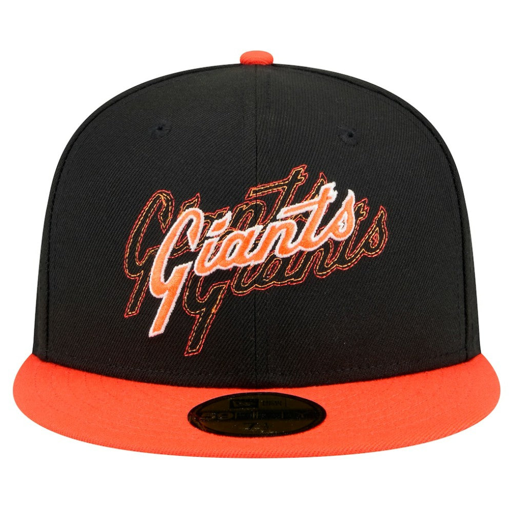 San Francisco Giants New Era Shadow Stitch 59FIFTY Fitted Hat Sale