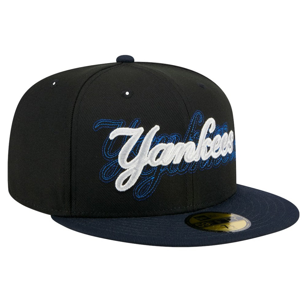 New York Yankees New Era Shadow Stitch 59FIFTY Fitted Hat Sale