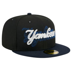 New York Yankees New Era Shadow Stitch 59FIFTY Fitted Hat Sale