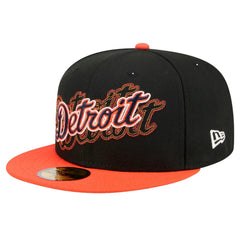 Detroit Tigers New Era Shadow Stitch 59FIFTY Fitted Hat Discount